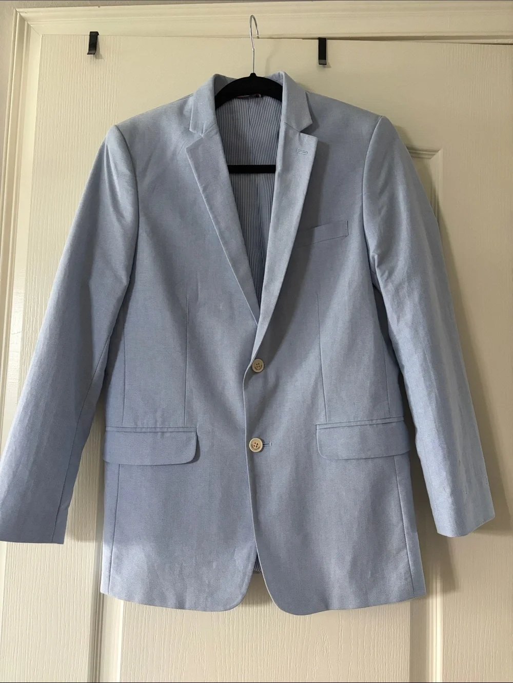 Tommy Hilfiger Light Blue Boys' Two-Button Blazer